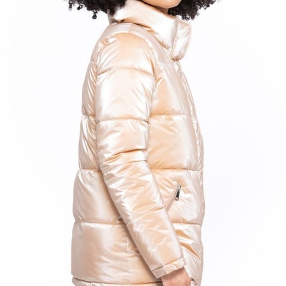 Coalition LA Champagne Bubble Coat - Picture 4 of 6